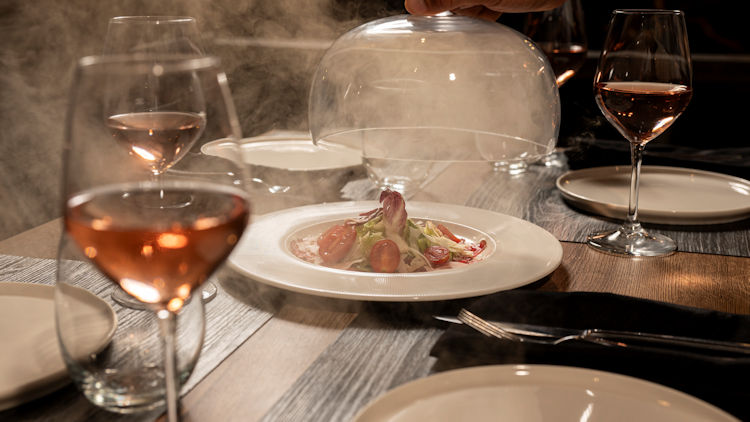 Kyma Rooms dinner